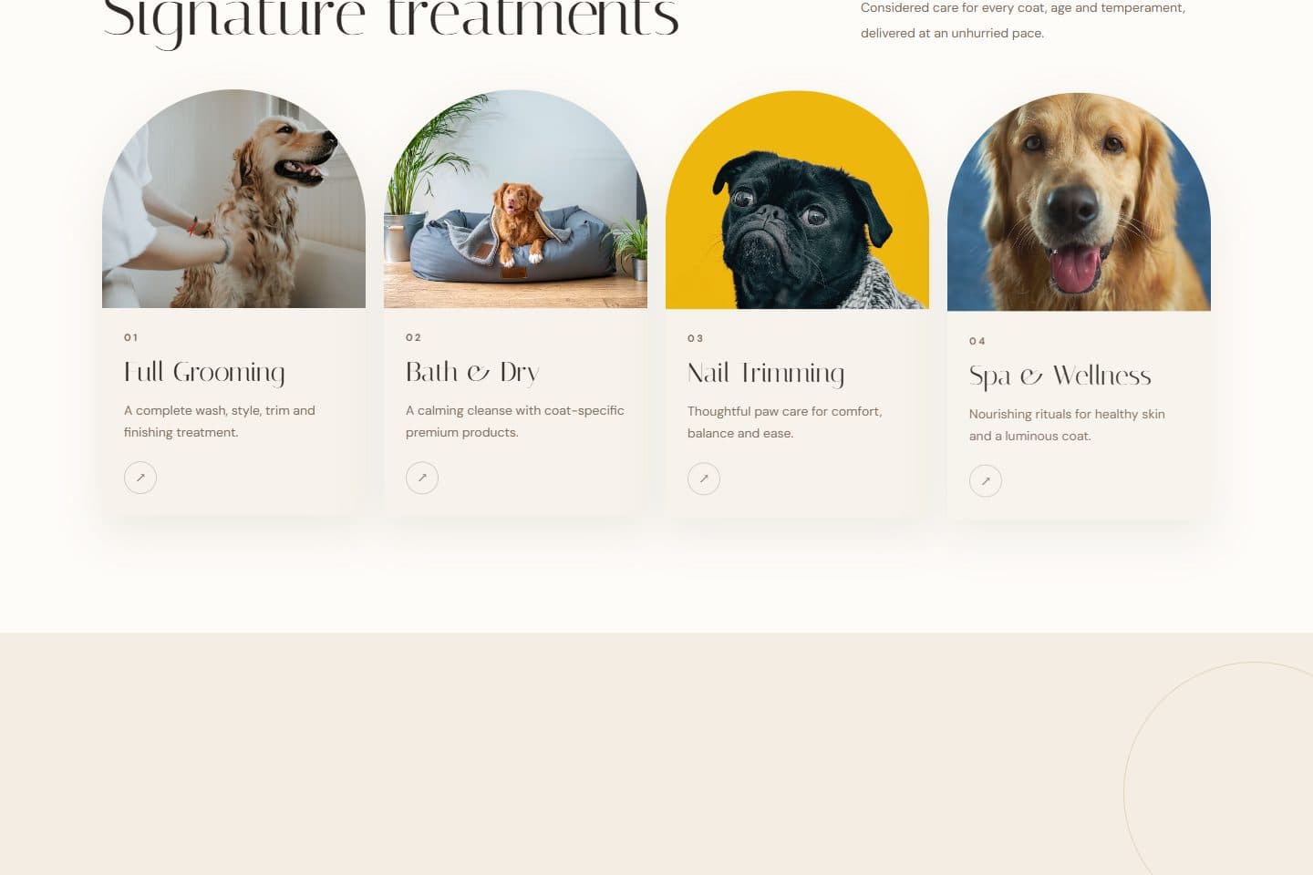 Dog Groomer page screenshot 2
