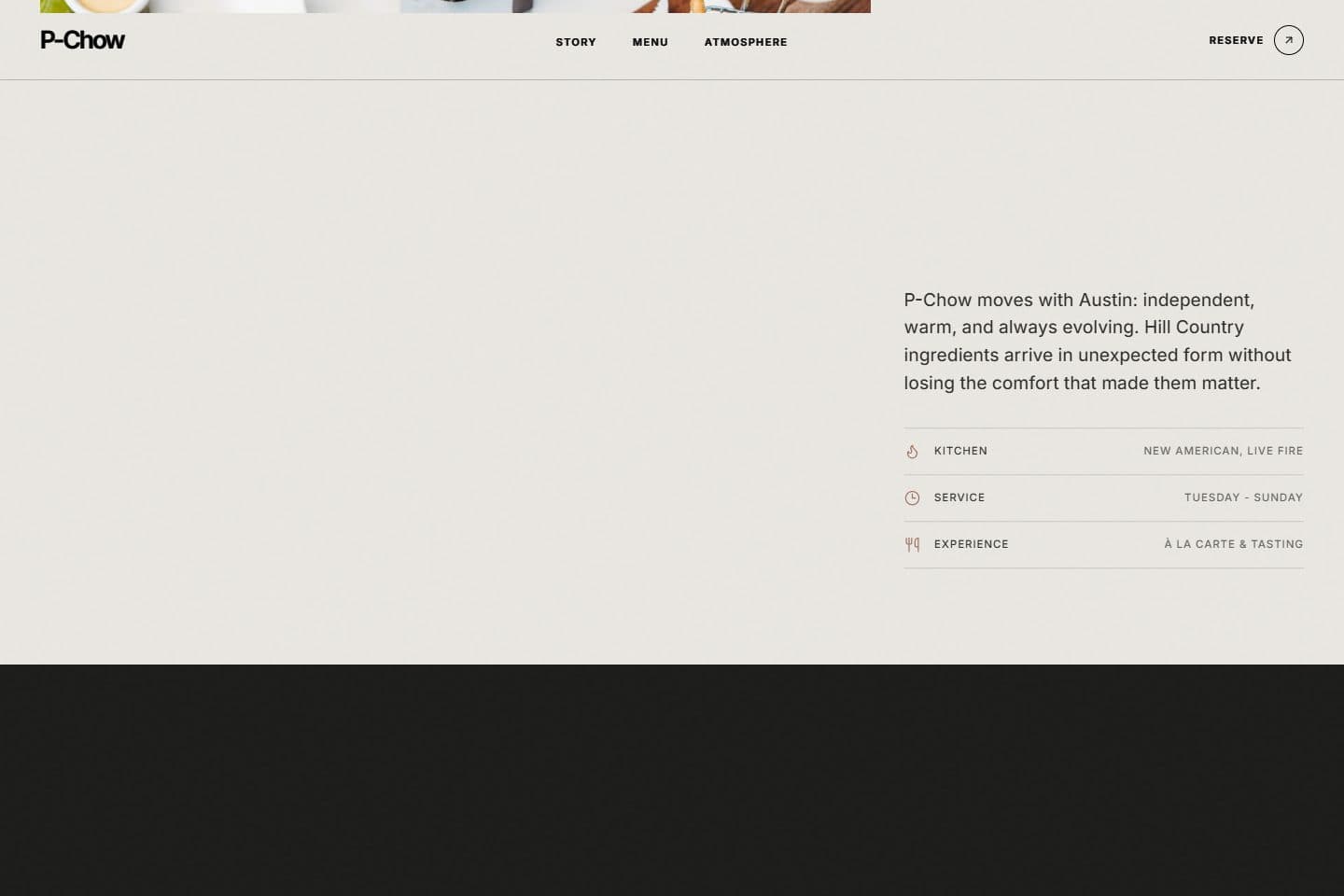 P-Chow page screenshot 2